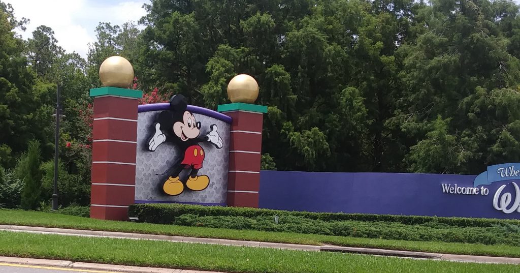 Entrance of Walt Disney World